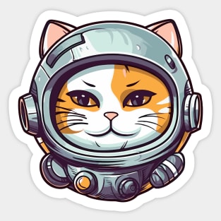 Space Cat Sticker